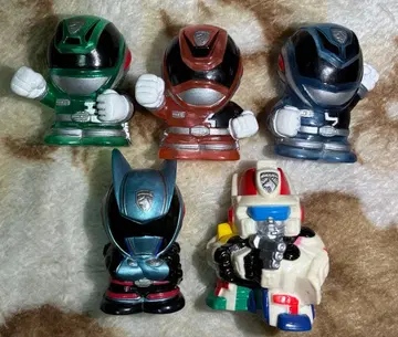 데카레인저 치비코레백2 손가락 인형 컴플리트 세트