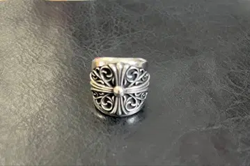 크로스 반지 925 각인 있음