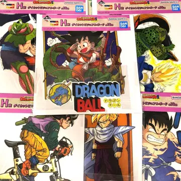 드래곤볼 제일복권 H상 다이컷 비주얼 보드 6종