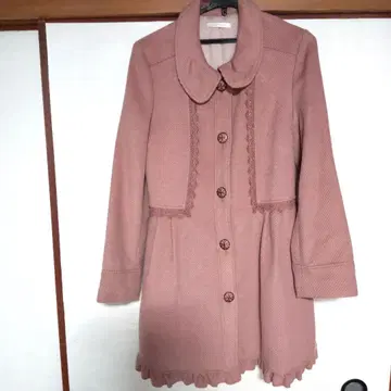 axes femme 액시즈 코트 핑크