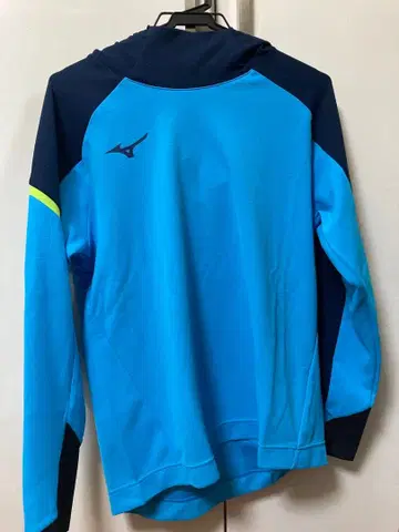 [ 새상품 ] Mizuno 후드 부착 후드티 S 사이즈 블루