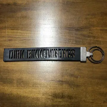 미사용 블랙 DIRK BIKKEMBERGS 키링