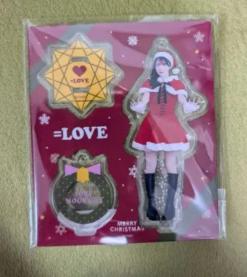 노구치 이오리 이코러브 =LOVE 아크릴 스탠드 키링 산타 의상