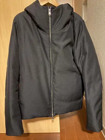 STUDIOUS 후드 부착 블랙 자켓 사이즈 1