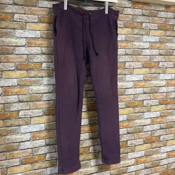 balanceweardesign 퍼플 스웨트 팬츠 사이즈 L