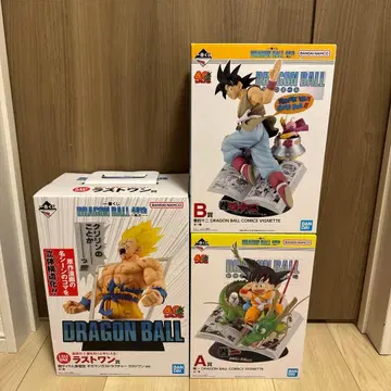 제일복권 드래곤볼 40주년 피규어 A상 B상 라스트 원상 세트
