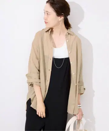 SLOBE IENA [ 추가 ] 린넨 코튼 레귤러 셔츠