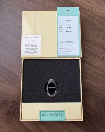 BED J.W. FORD (베드 포드) 반지