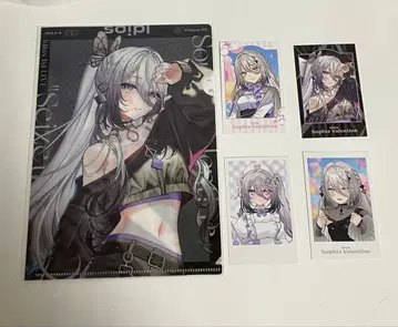 소피아 발렌타인 Idios 1st LIVE 폴라로이드 클리어 파일