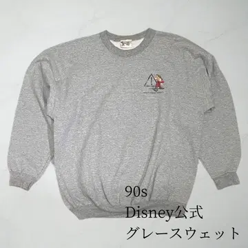 90s 디즈니 그레이 맨투맨