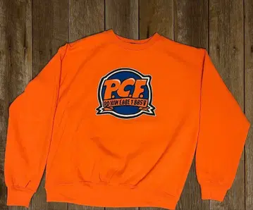 GILDAN 오렌지 맨투맨 M