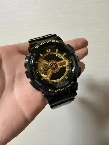 G-SHOCK GA-110GB-1AJF 블랙/골드