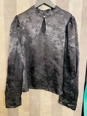 트웬티즈 차이나 시노와즈리 상의 블랙