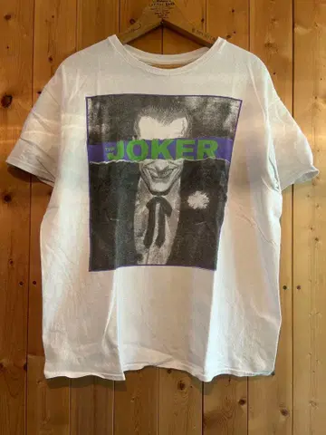 JOKER 그래픽 T셔츠 화이트