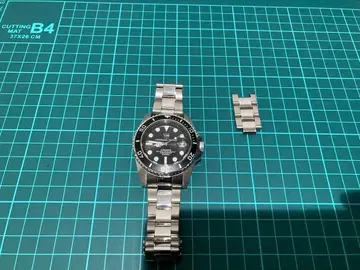 101 다이버 쿼츠 손목시계 블랙