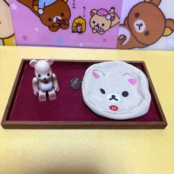 코리락쿠마 베어브릭과 미니 파우치 증정