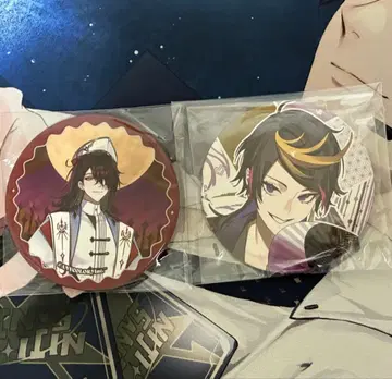 니지산지 EN 야미노 슈 복스 아쿠마 대만 한정판 할로윈 캔뱃지