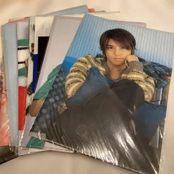 NEWS 테고시 유야 테고마스 클리어 파일 세트