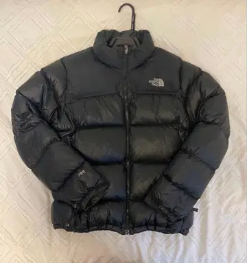 THE NORTH FACE 블랙 다운 자켓 눕시