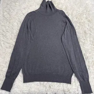 [ 새상품급 ] 존스메들리 터틀넥 니트 S 차콜 그레이 코튼