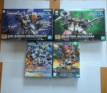 미개봉 새상품 버스터 건담 듀얼 건담 세트
