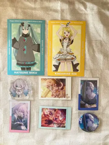 프로젝트 세카이 하츠네 미쿠 카가미네 린 8점 세트