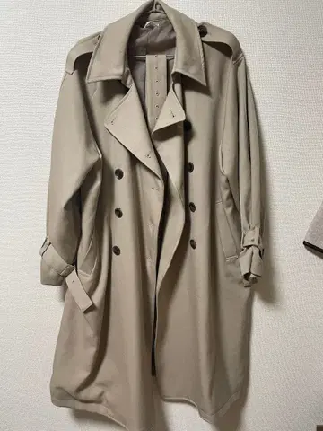 베이지 트렌치코트 s 사이즈