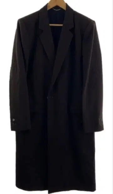 JOHN LAWRENCE SULLIVAN 다크 브라운 체스터 코트