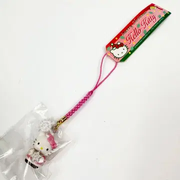헬로키티 메리 크리스마스 네즈케 눈꽃 스트랩