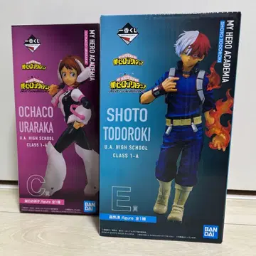 우라라카 오챠코 토도로키 쇼토 제일복권 피규어