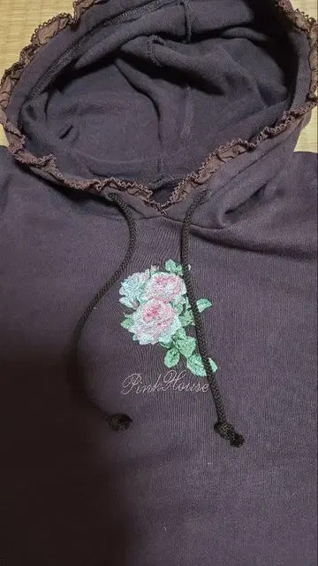 핑크하우스 2021 부시 로즈 후디 튜닉 정가 22000엔