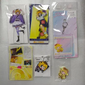 최애의 아이 MEM 아크릴 스탠드 키링 메무쵸 애니메이션 일괄