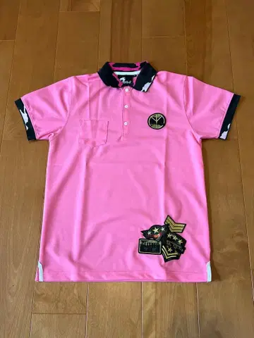 glitter8 핑크 피케 셔츠 L 사이즈