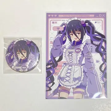 좀비랜드 사가 야마다 타에 캔뱃지 특전 엽서 등신 저리 메이드