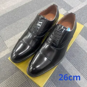 [새상품] 미끄럼 방지 사양 밑창 1210BL/26cm 비즈니스 슈즈