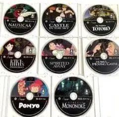 북미판 지브리 작품 DVD 8세트 미사용 새상품