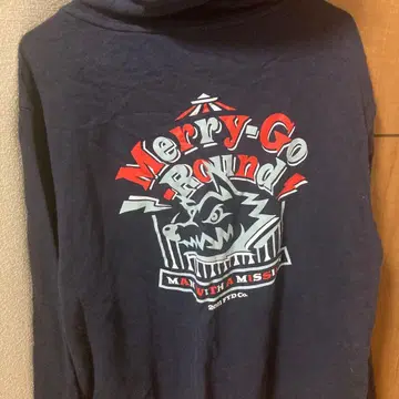 레어품 만위즈 MERRY-GO ROUND 타마츠 밀감 후드티 XL