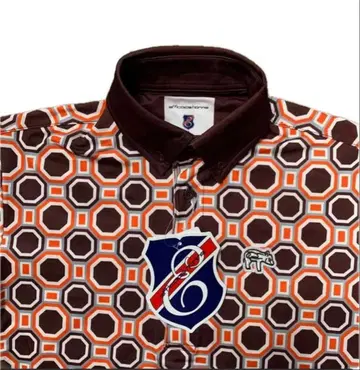 에피카스 옴므 남성용 긴팔 버튼 다운 골프 셔츠 사이즈 1