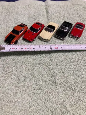 미니카 세트 (오렌지, 빨간색, 크림, 블랙, 빨간색) 다이캐스트 바디