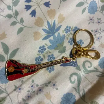 기타 모양 THE ALFEE 키링