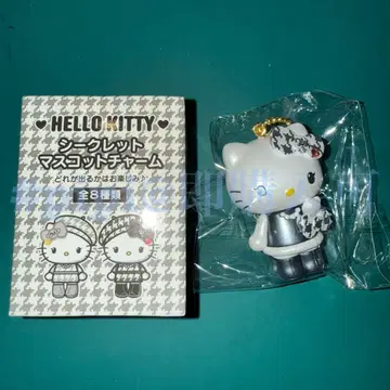 키티 마스코트 참 흑백 걸리시 쌍둥이 코디