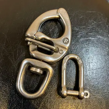 Wichard 퀵릴리즈 스냅샤클 + 샤클 세트