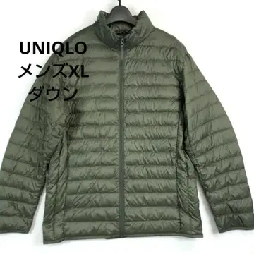 새상품급 유니클로 남성용 XL 경량 울트라 라이트 다운 자켓 하이넥