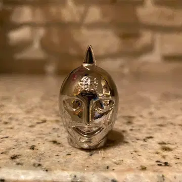 근육맨 다이캐스트 근육 지우개 4 은색 마스크 실버 마스크 가챠 새상품급