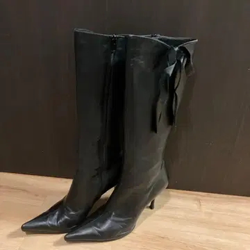 Diana 블랙 롱 부츠 24.5cm