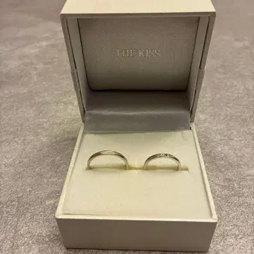 THE KISS 페어 실버 반지