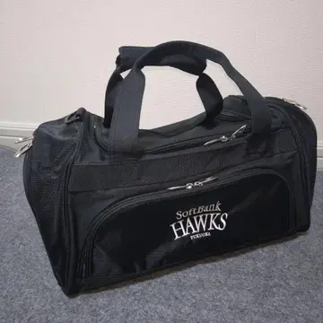 후쿠오카 소프트뱅크 호크스 보스턴 백 블랙