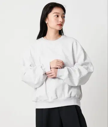 새상품 미사용 MARW UNITED ARROWS 오버 맨투맨 풀오버