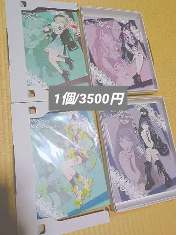 아카쿠라 x 산리오 콜라보 캔버스 보드