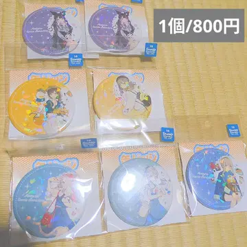 아카쿠라 x 산리오 콜라보 캔뱃지